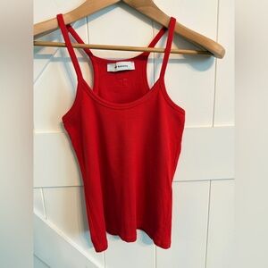 De Rococo red spaghetti strap camisole or tank top Women’s Small